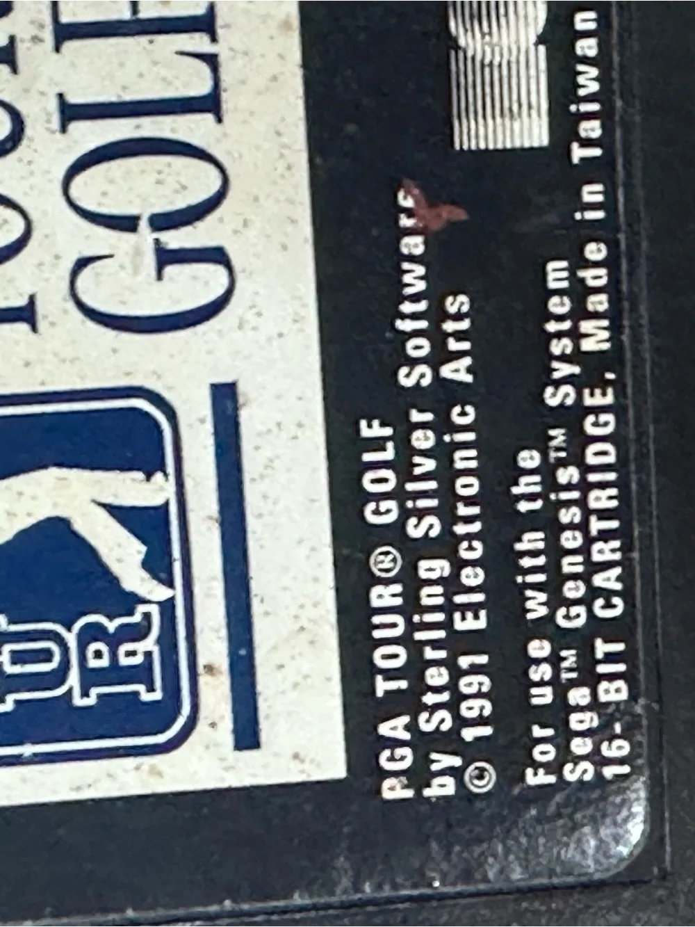 PGA Tour Golf Sega Genesis Game Cartridge do not know‎ if works